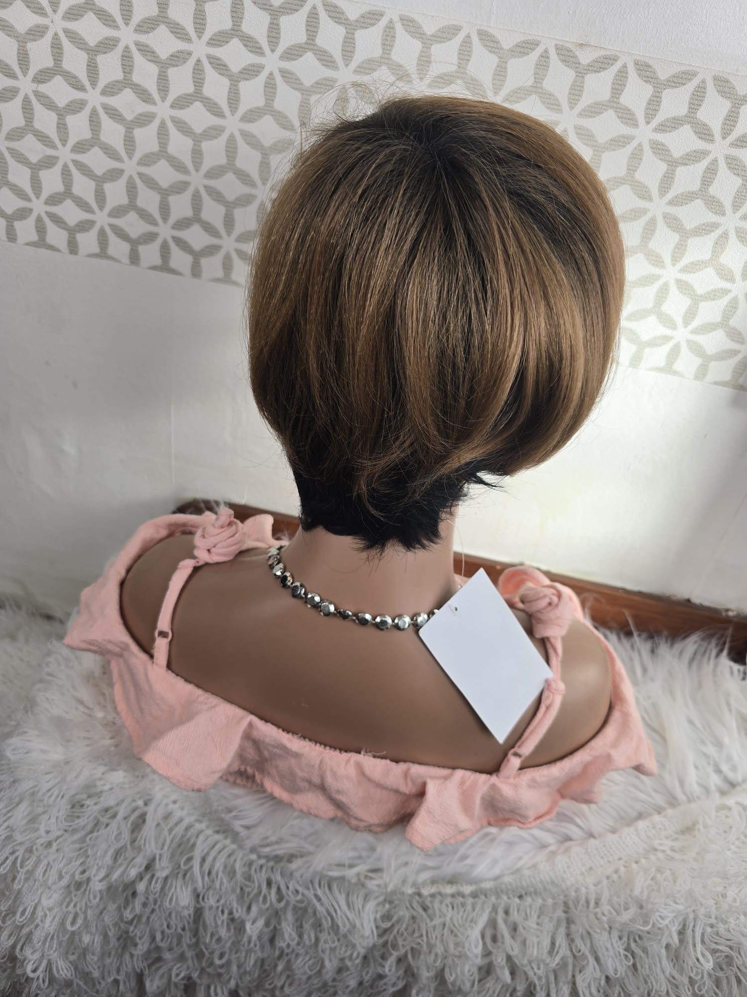 Gold/Black Hair Wigs 1